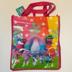 Dreamworks Trolls Reusable Tote Bag Poppy, Guy Diamond, Cooper, DJ Suki
